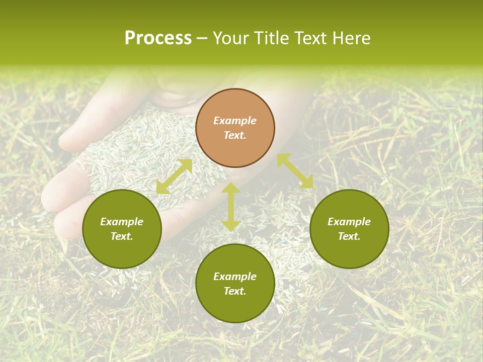 Maintenance Hand Seeding PowerPoint Template