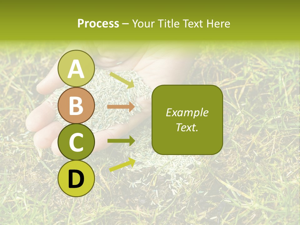 Maintenance Hand Seeding PowerPoint Template