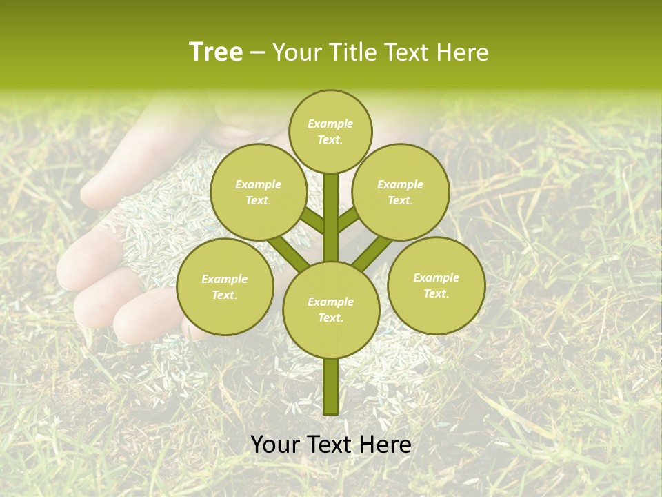Maintenance Hand Seeding PowerPoint Template