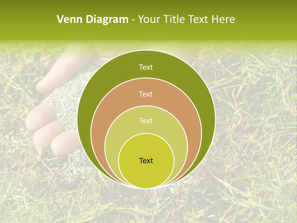 Maintenance Hand Seeding PowerPoint Template