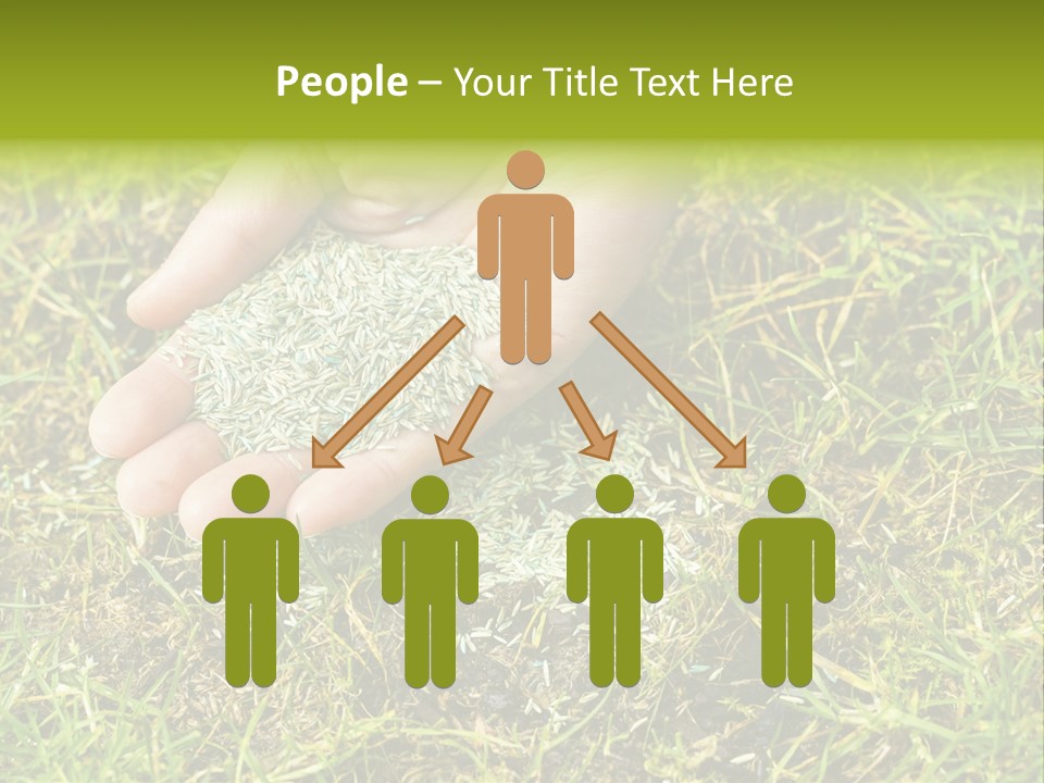 Maintenance Hand Seeding PowerPoint Template