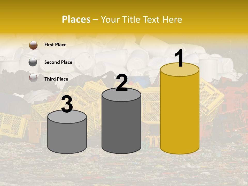Junk Junkyard Scrapyard PowerPoint Template