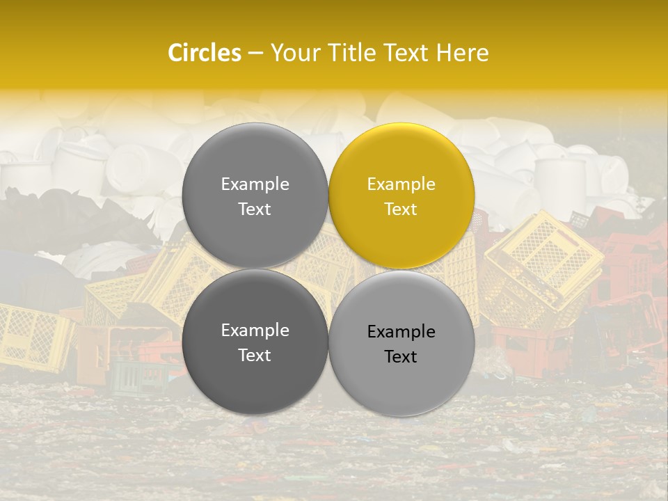 Junk Junkyard Scrapyard PowerPoint Template