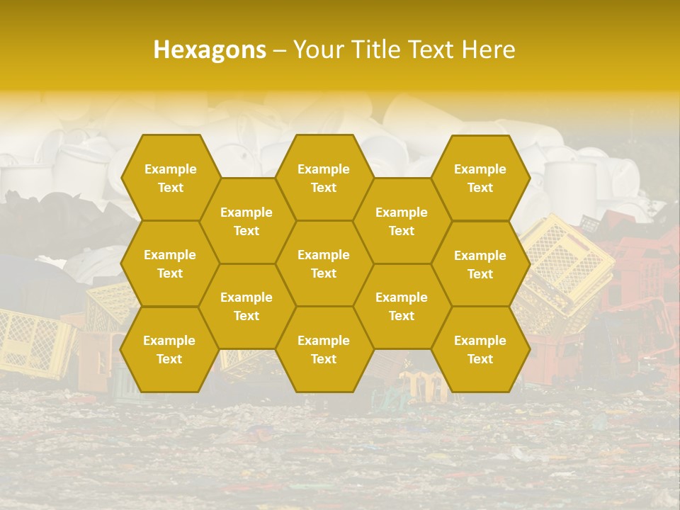 Junk Junkyard Scrapyard PowerPoint Template