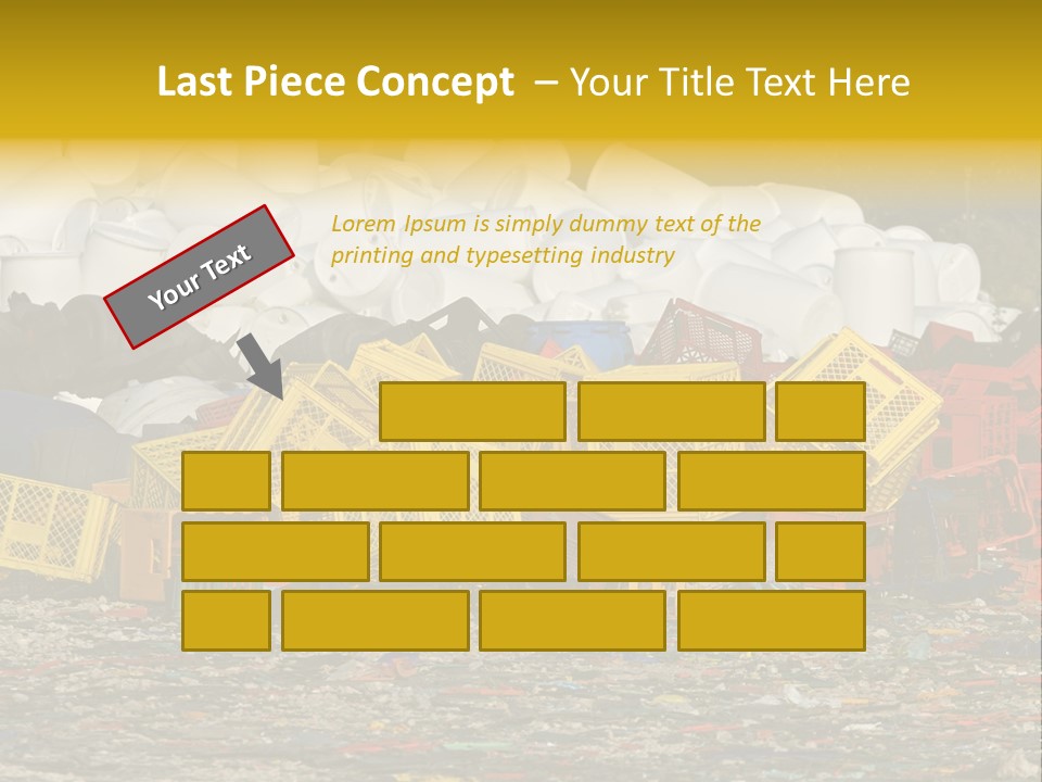Junk Junkyard Scrapyard PowerPoint Template