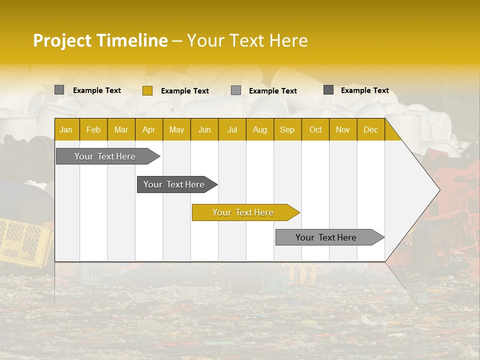 Junk Junkyard Scrapyard PowerPoint Template
