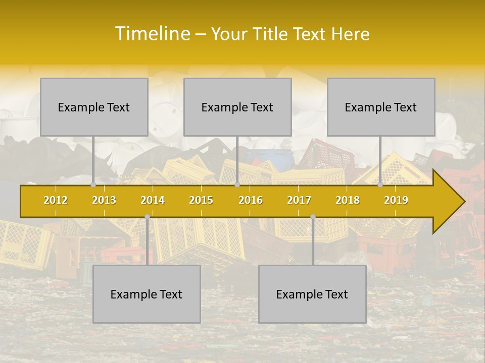 Junk Junkyard Scrapyard PowerPoint Template