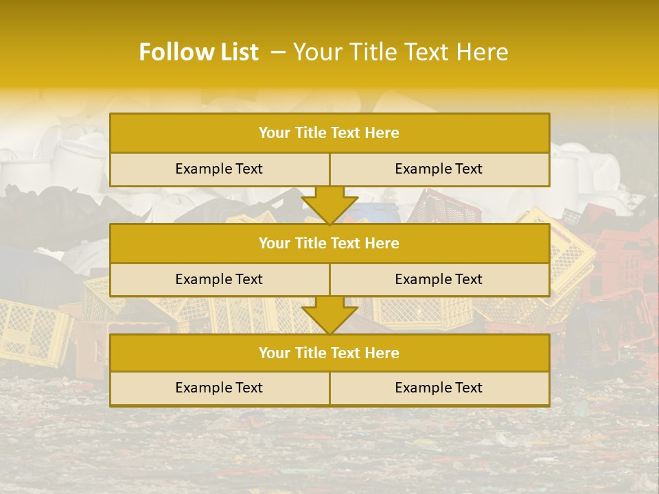 Junk Junkyard Scrapyard PowerPoint Template