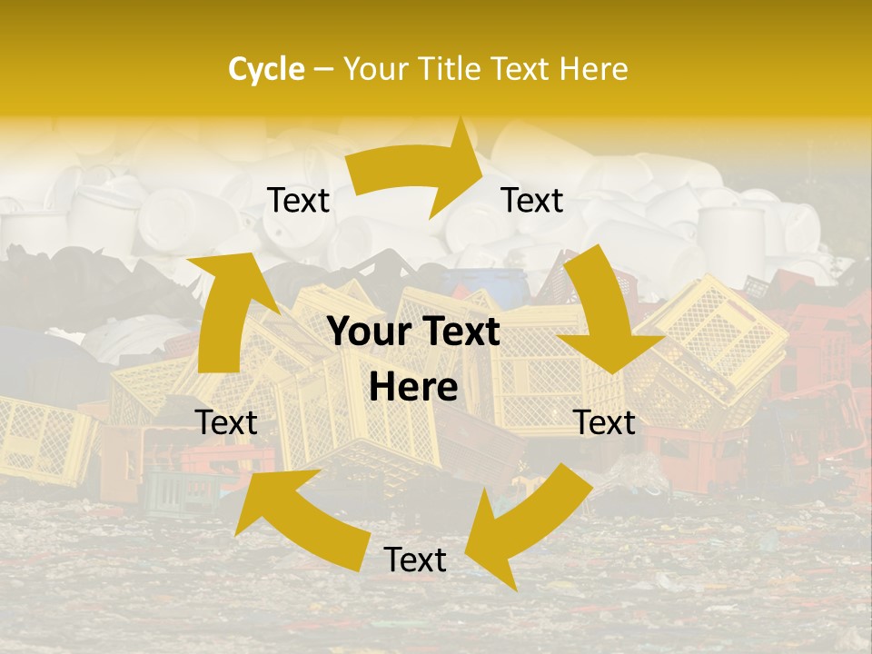 Junk Junkyard Scrapyard PowerPoint Template