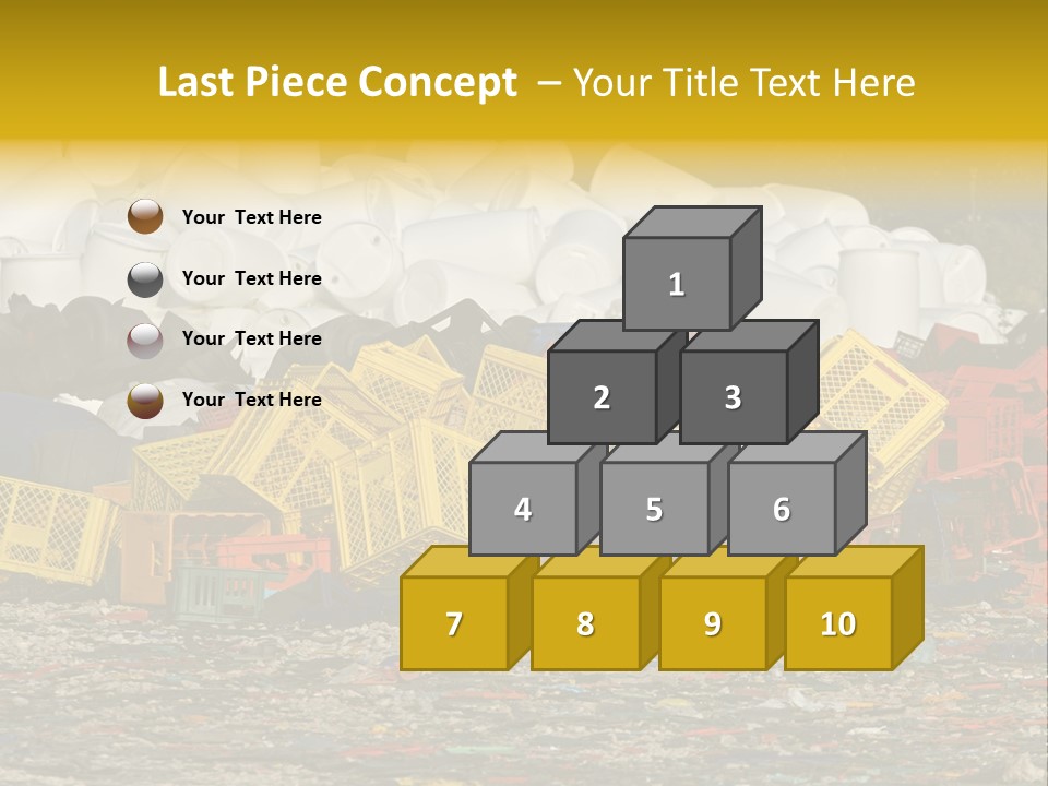 Junk Junkyard Scrapyard PowerPoint Template