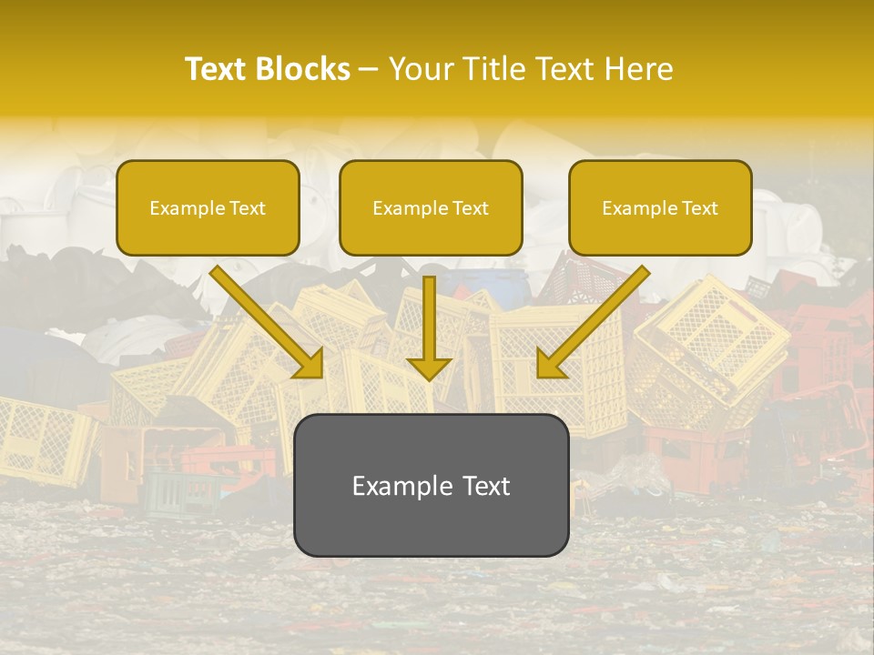 Junk Junkyard Scrapyard PowerPoint Template