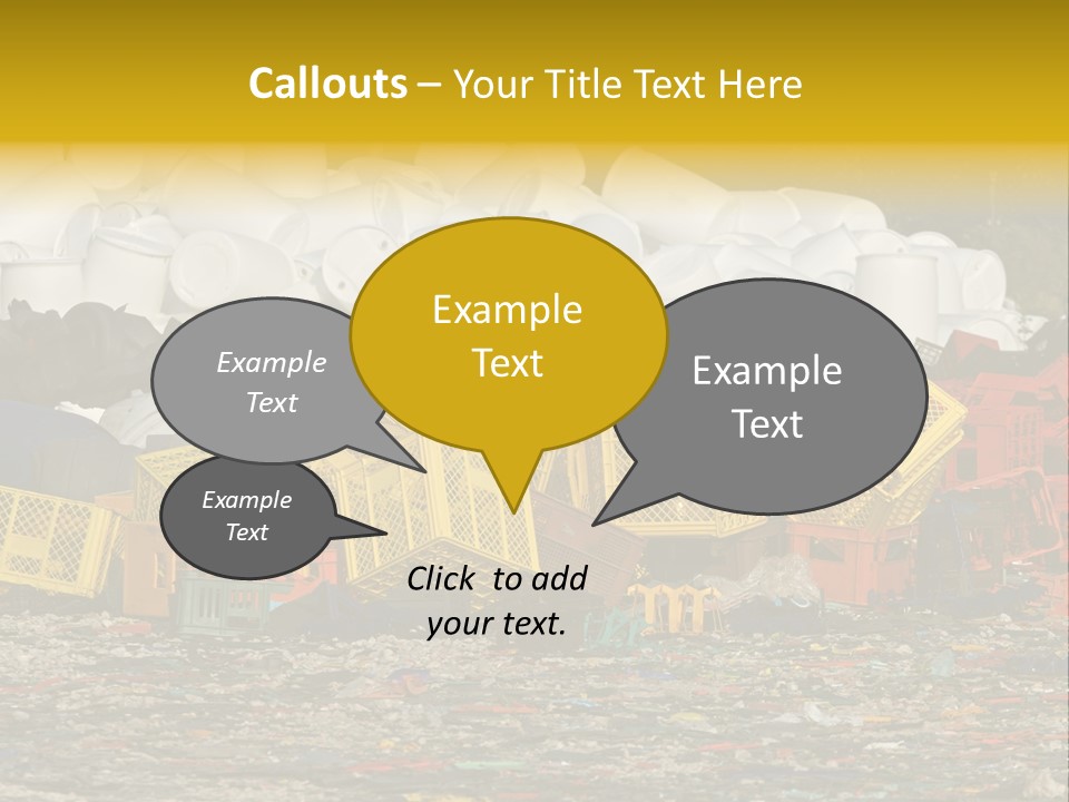 Junk Junkyard Scrapyard PowerPoint Template