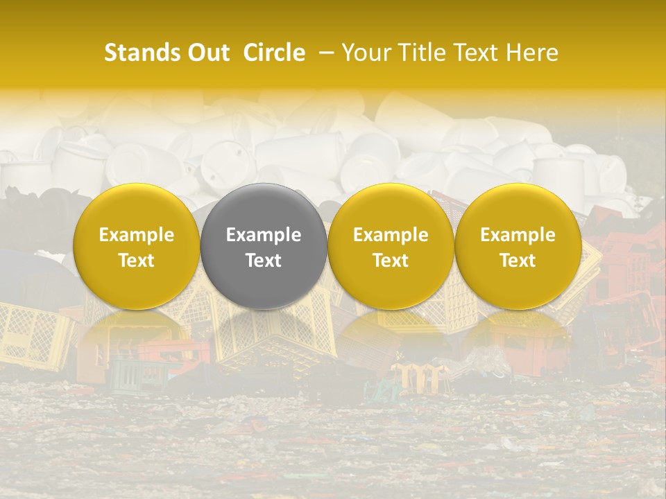 Junk Junkyard Scrapyard PowerPoint Template