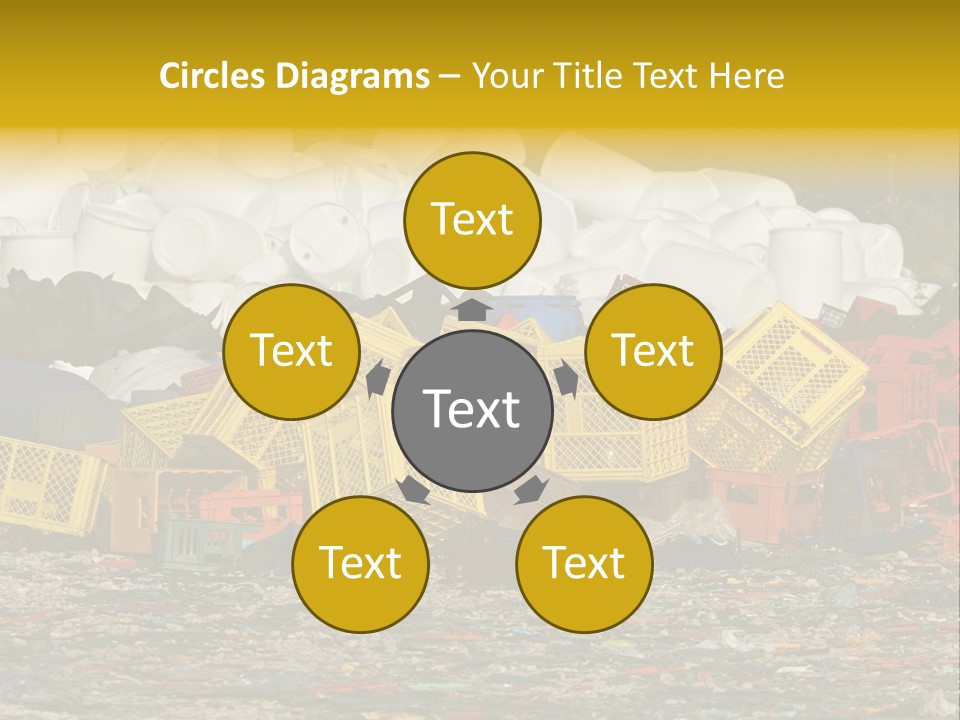 Junk Junkyard Scrapyard PowerPoint Template