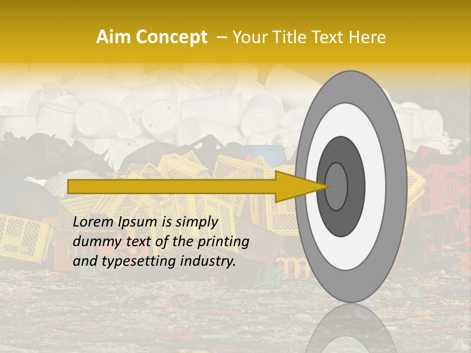 Junk Junkyard Scrapyard PowerPoint Template