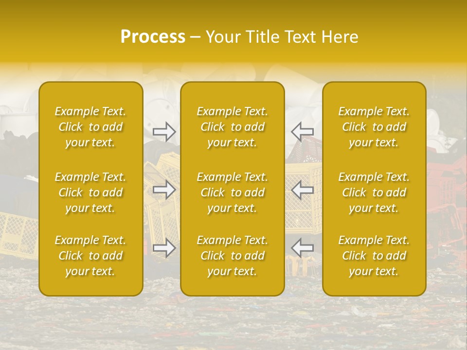 Junk Junkyard Scrapyard PowerPoint Template