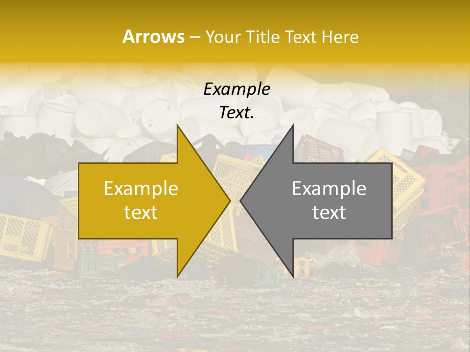 Junk Junkyard Scrapyard PowerPoint Template