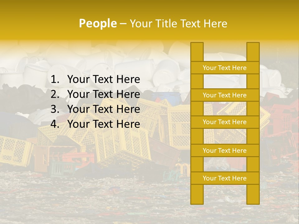 Junk Junkyard Scrapyard PowerPoint Template