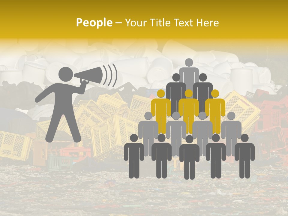 Junk Junkyard Scrapyard PowerPoint Template