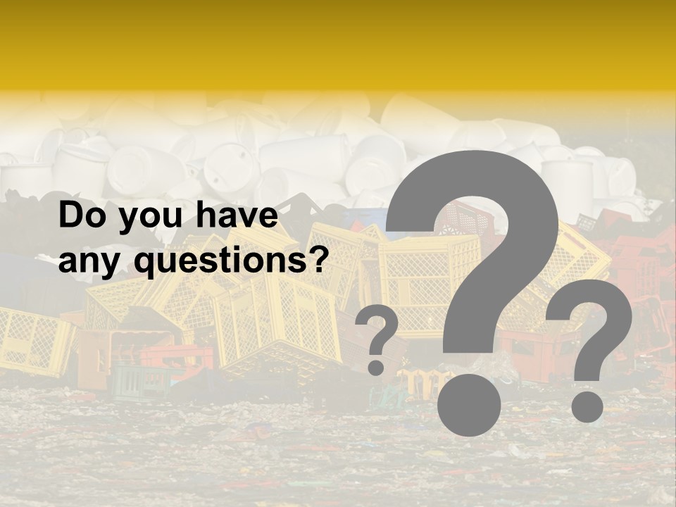 Junk Junkyard Scrapyard PowerPoint Template