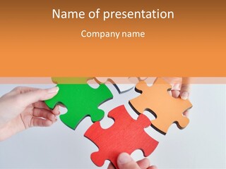Connect White Strategy PowerPoint Template
