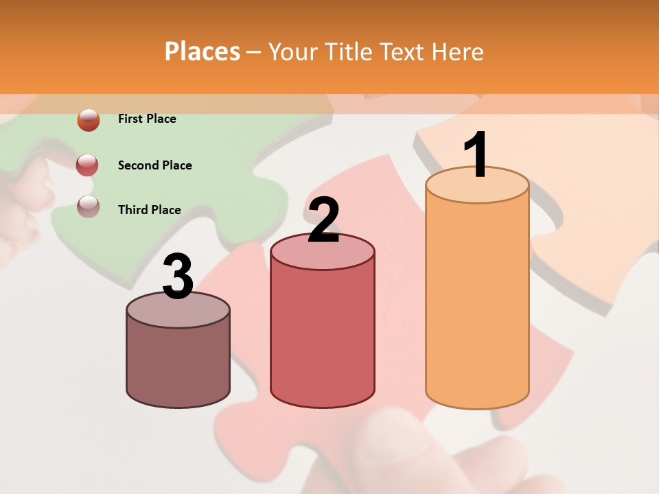 Connect White Strategy PowerPoint Template