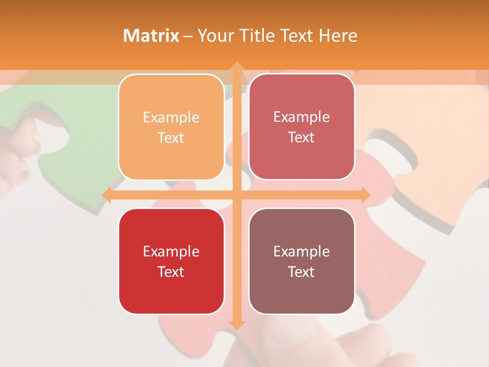 Connect White Strategy PowerPoint Template