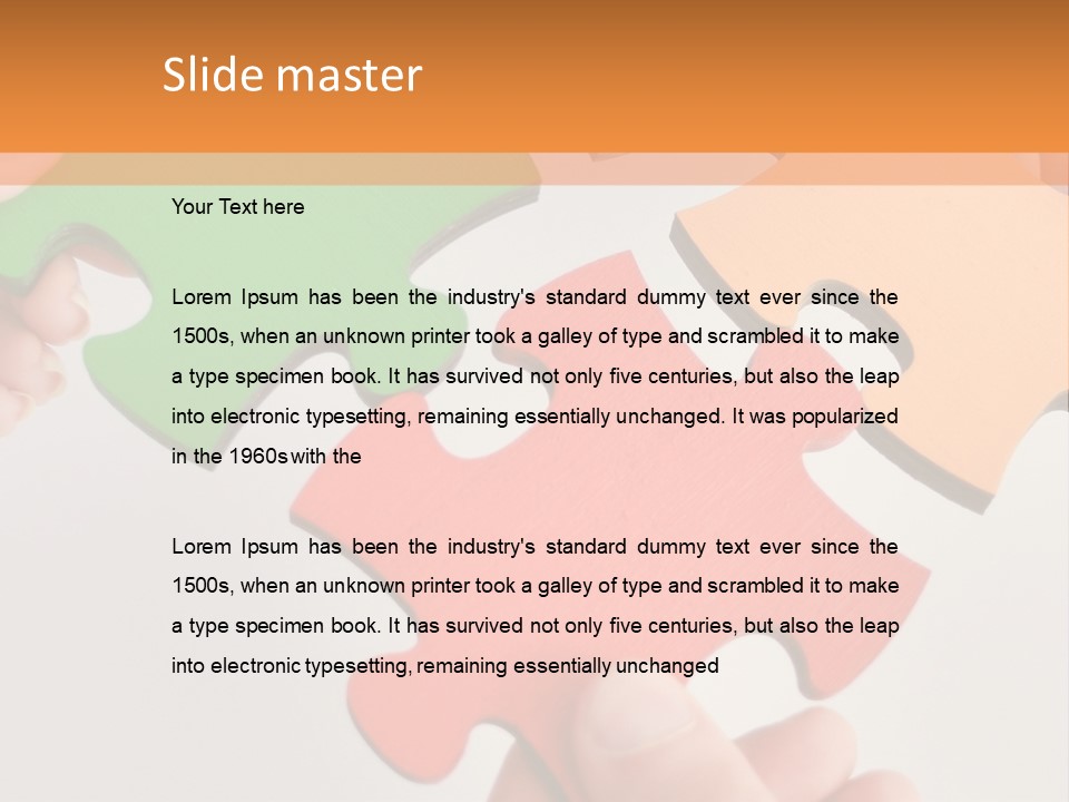 Connect White Strategy PowerPoint Template