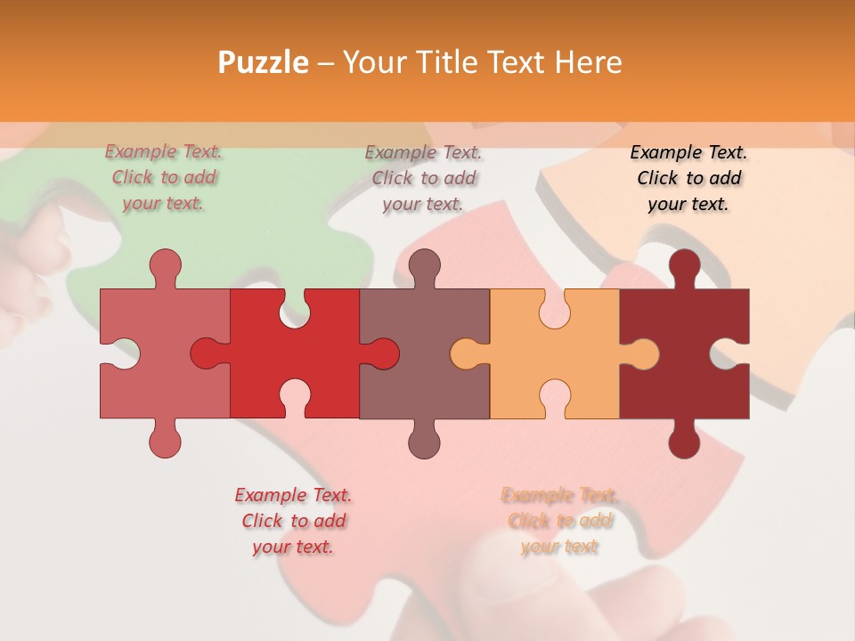 Connect White Strategy PowerPoint Template