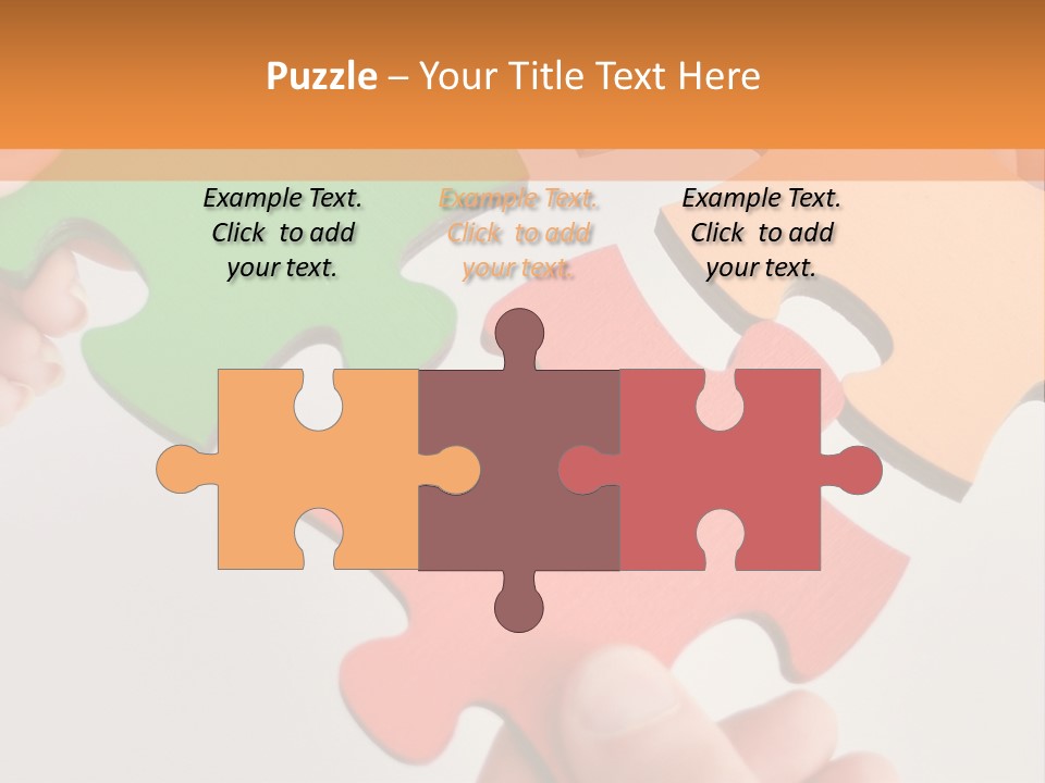 Connect White Strategy PowerPoint Template