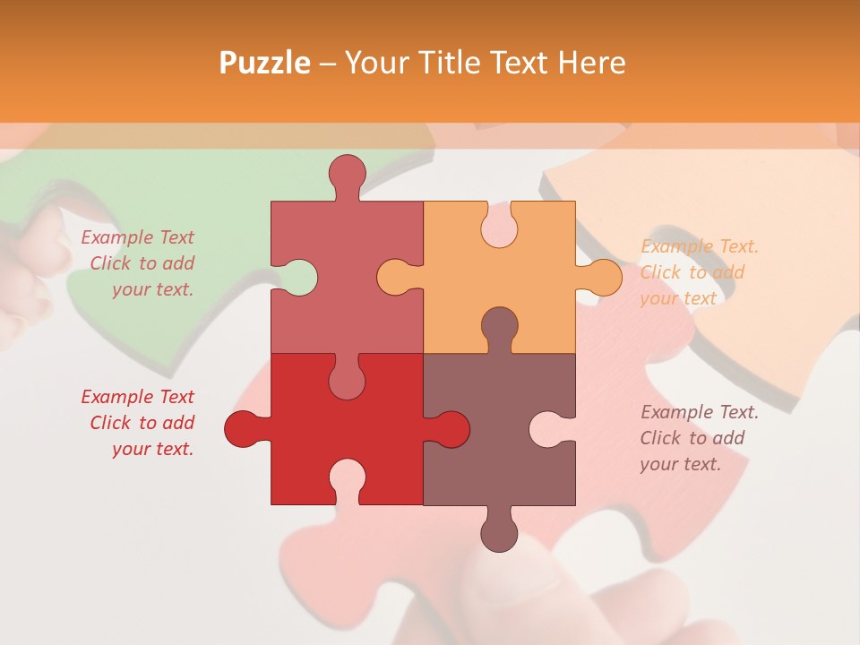 Connect White Strategy PowerPoint Template