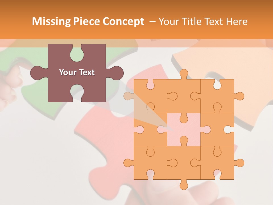 Connect White Strategy PowerPoint Template