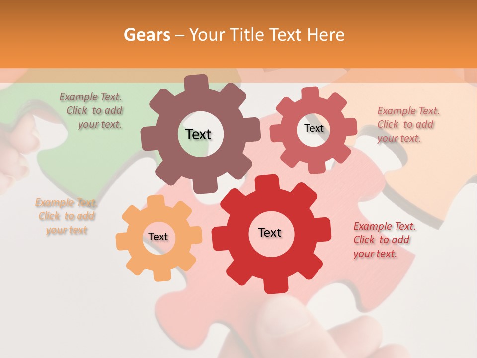 Connect White Strategy PowerPoint Template