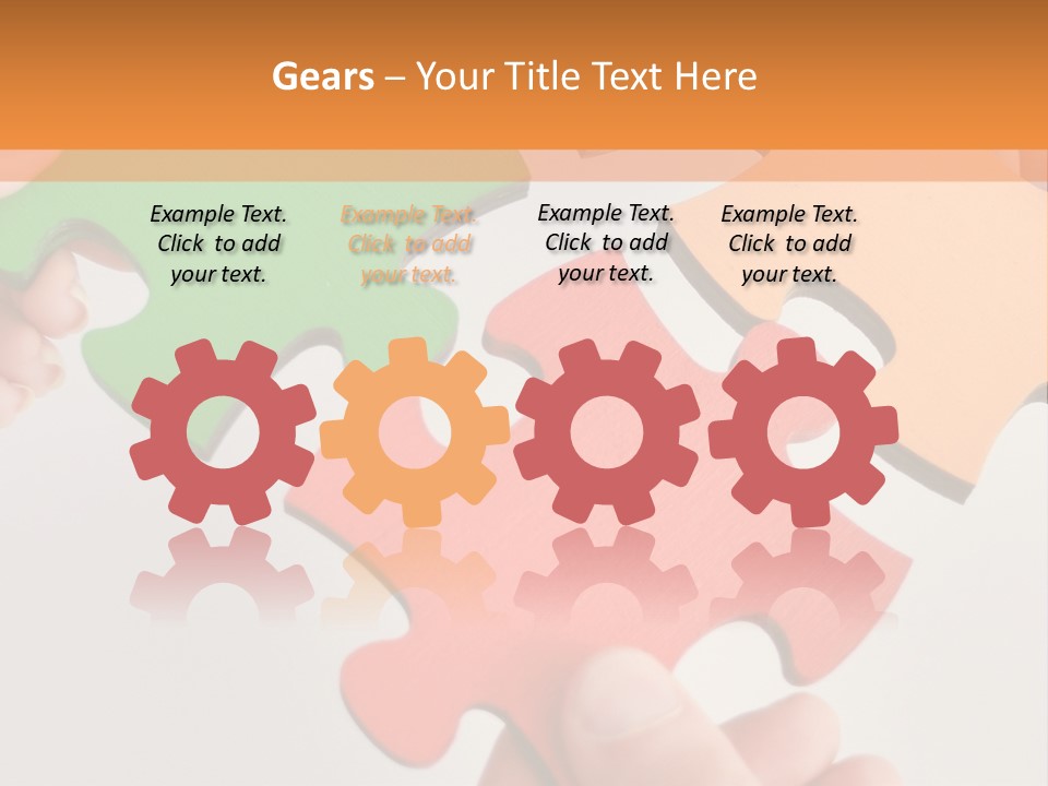 Connect White Strategy PowerPoint Template