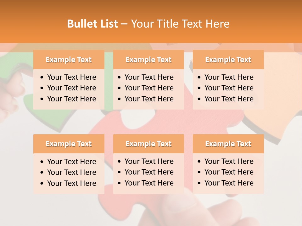 Connect White Strategy PowerPoint Template