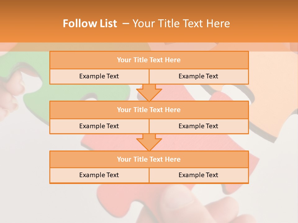 Connect White Strategy PowerPoint Template