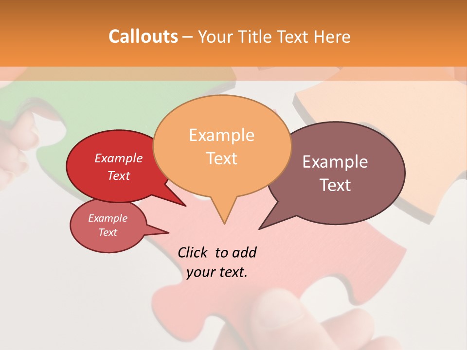 Connect White Strategy PowerPoint Template