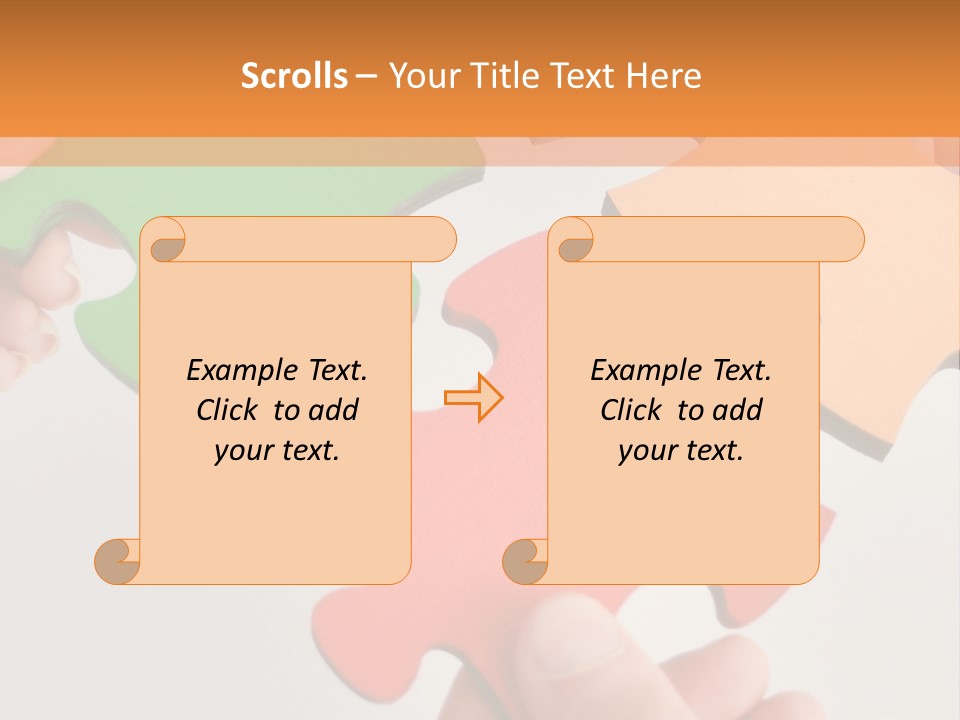 Connect White Strategy PowerPoint Template