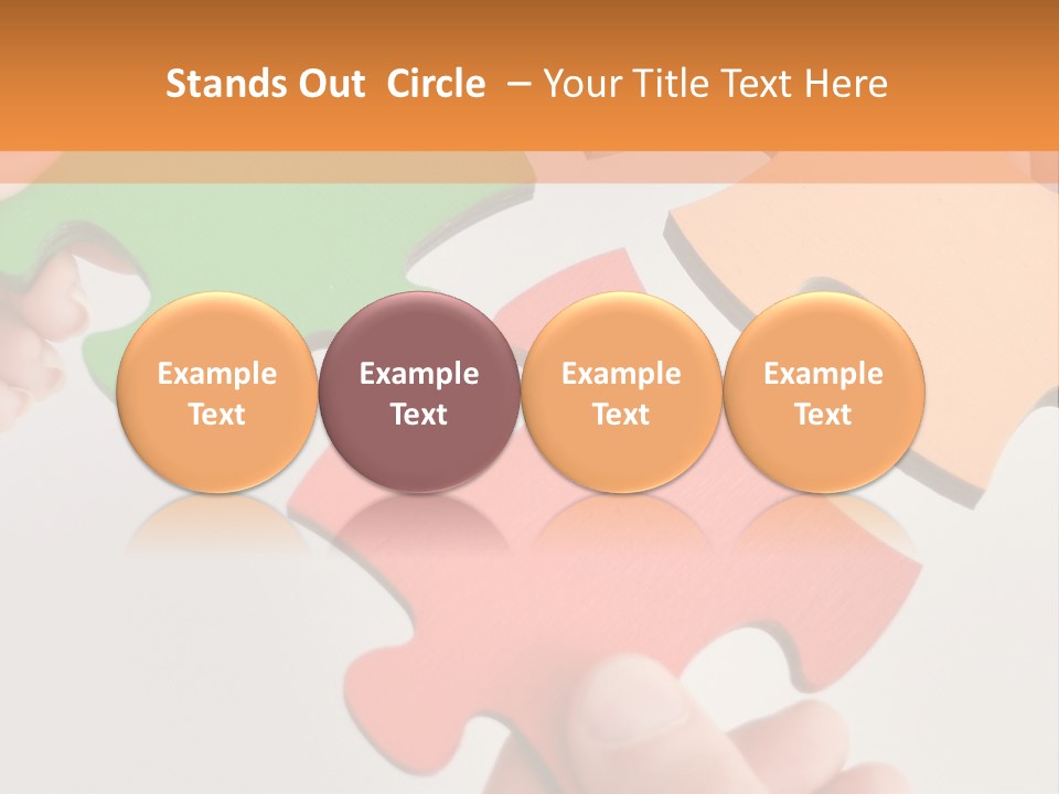 Connect White Strategy PowerPoint Template