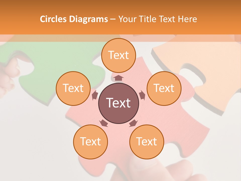 Connect White Strategy PowerPoint Template