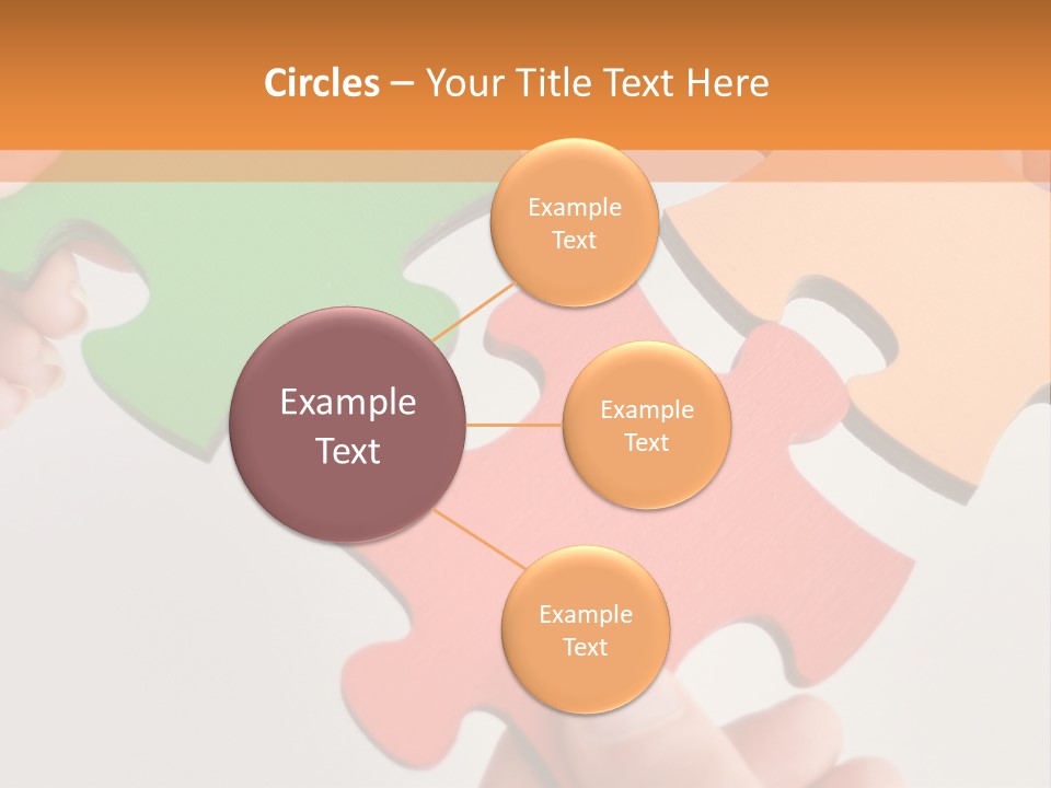 Connect White Strategy PowerPoint Template