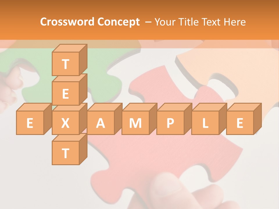 Connect White Strategy PowerPoint Template