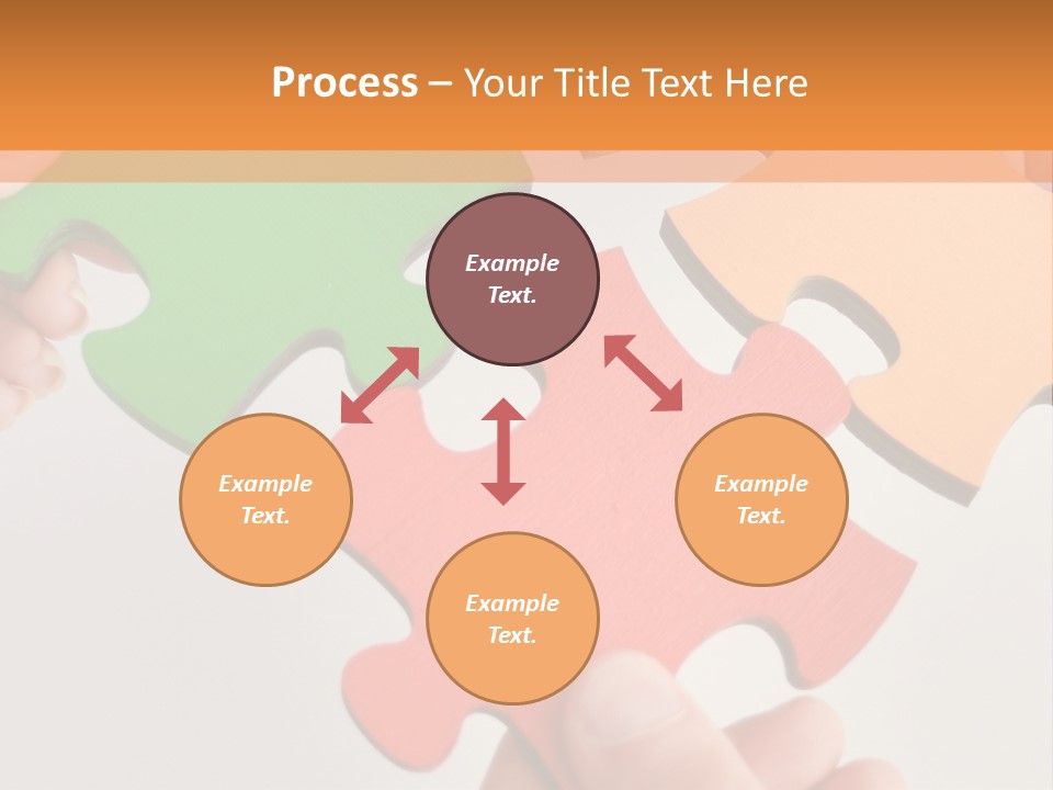Connect White Strategy PowerPoint Template