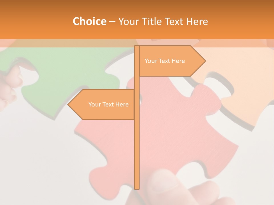 Connect White Strategy PowerPoint Template