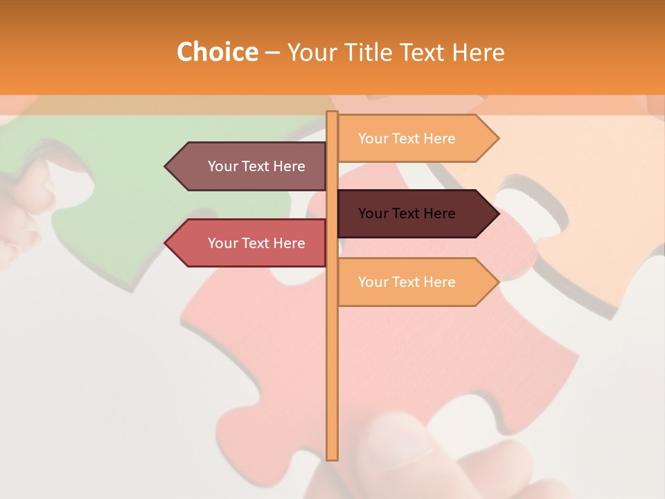 Connect White Strategy PowerPoint Template