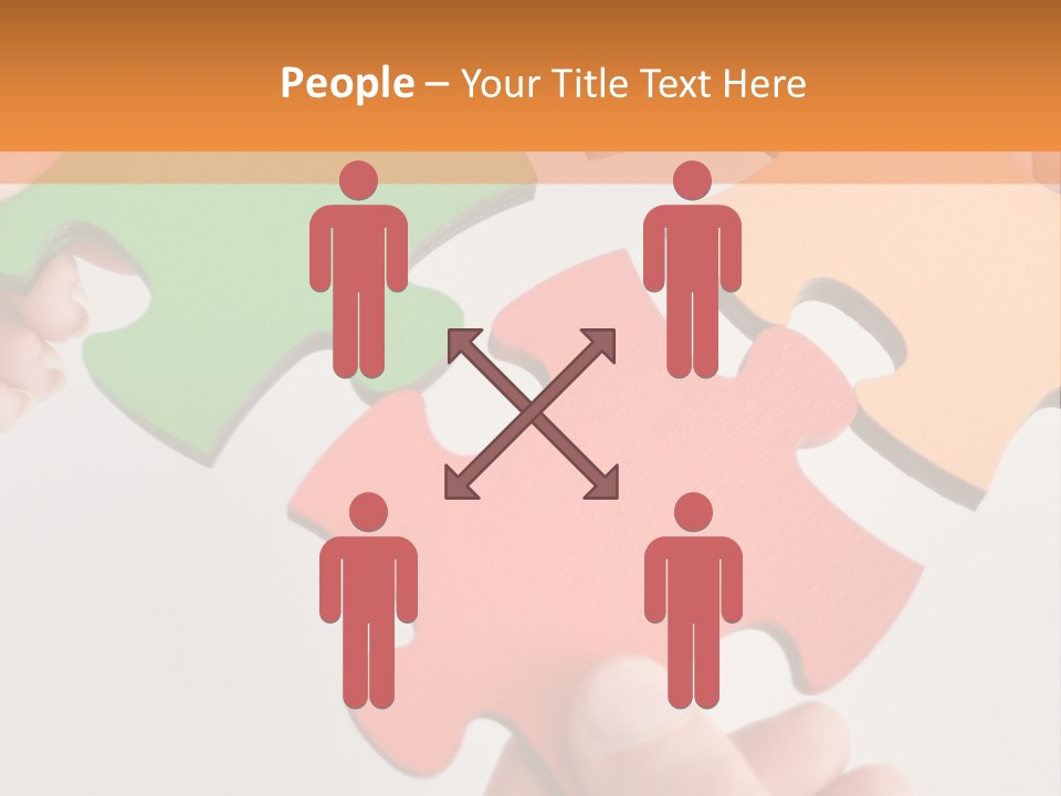 Connect White Strategy PowerPoint Template