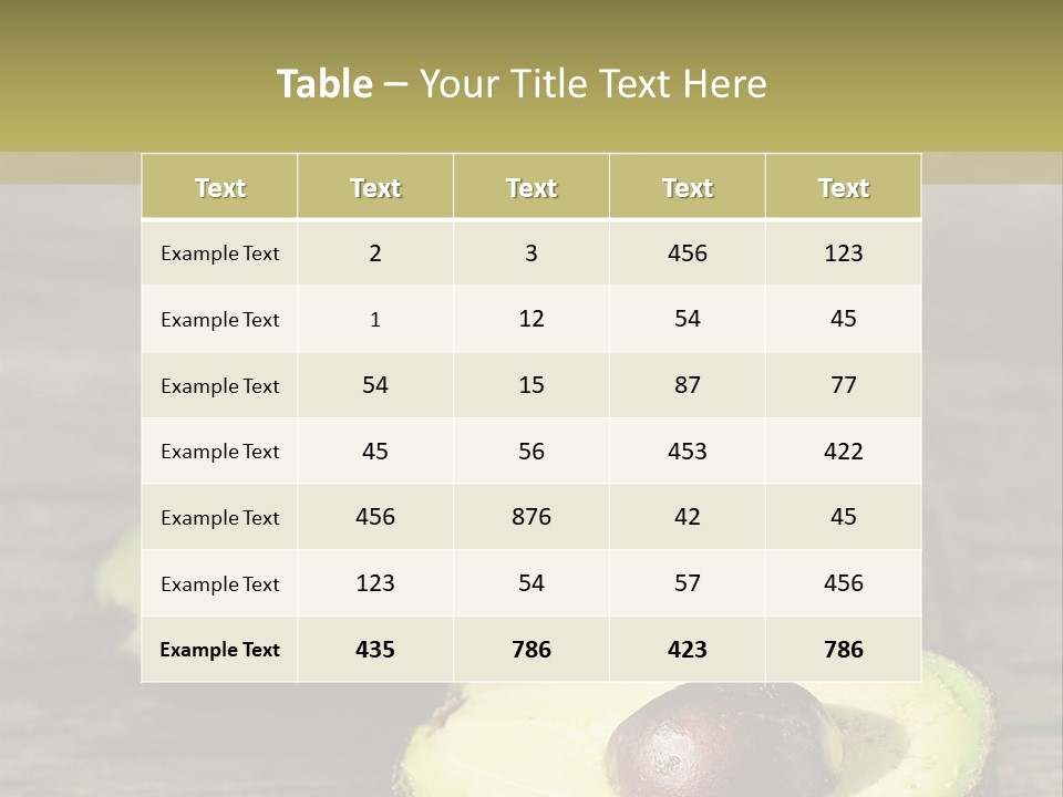 Fresh Rough Natural PowerPoint Template