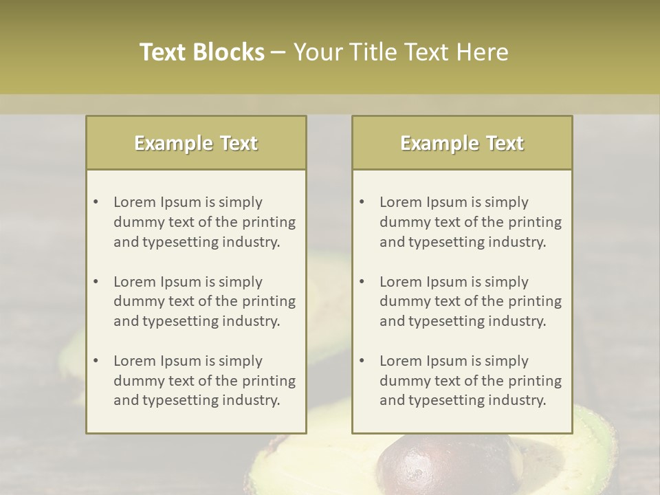 Fresh Rough Natural PowerPoint Template