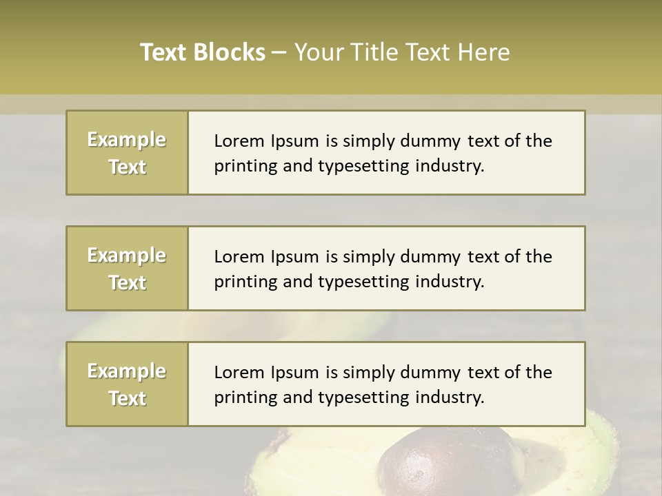Fresh Rough Natural PowerPoint Template