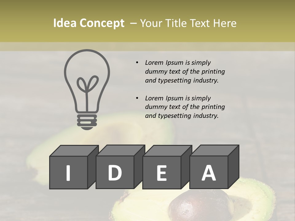 Fresh Rough Natural PowerPoint Template